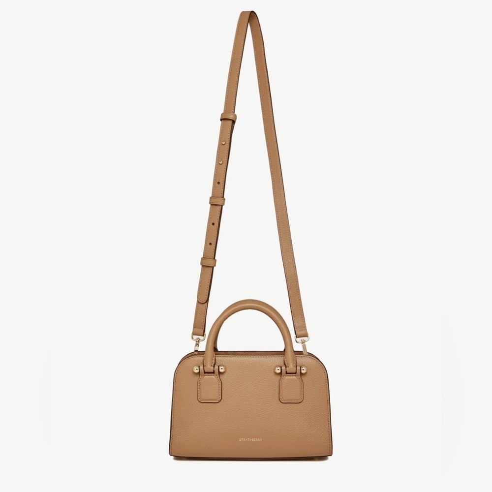 Strathberry Tan Crossbody Bag NWT 685$ - Picture 5 of 17